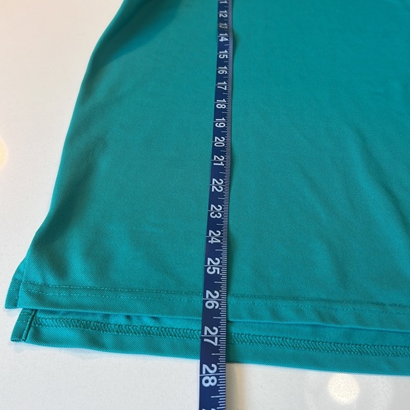 Turquoise OAKLEY Golf Shirt.  Size Large. - Picture 10 of 10